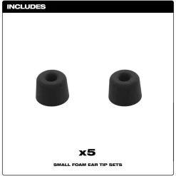 Milwaukee Jobsite Earbuds Foam Ear Tip Kit - S 49-16-0102