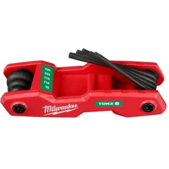 Milwaukee 8-Key Folding Hex Key Set - Torx 48-22-2184