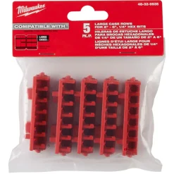 Milwaukee Large PACKOUT Compatible Case Rows for Impact Driver Accessories 5PK 48-32-9935