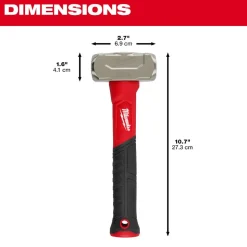 Milwaukee 2lb Fiberglass Drilling Hammer 48-22-9311