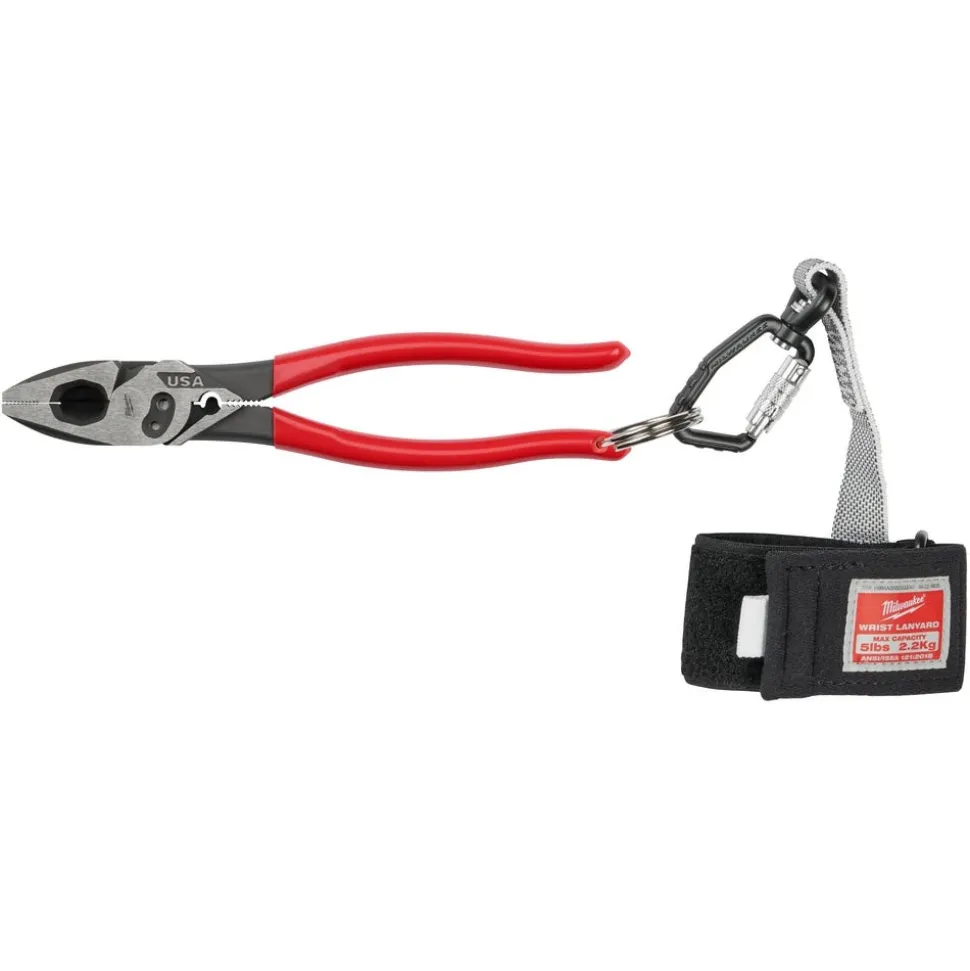 Milwaukee 9" Lineman's Dipped Grip Pliers w/ Crimper & Bolt Cutter (USA) MT500C