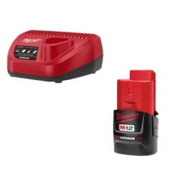 Milwaukee M12 2.0Ah System Starter Kit Battery & Charger 48-59-2420