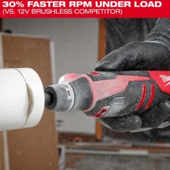 Milwaukee M12 Brushless Rotary Tool Kit 2525-21