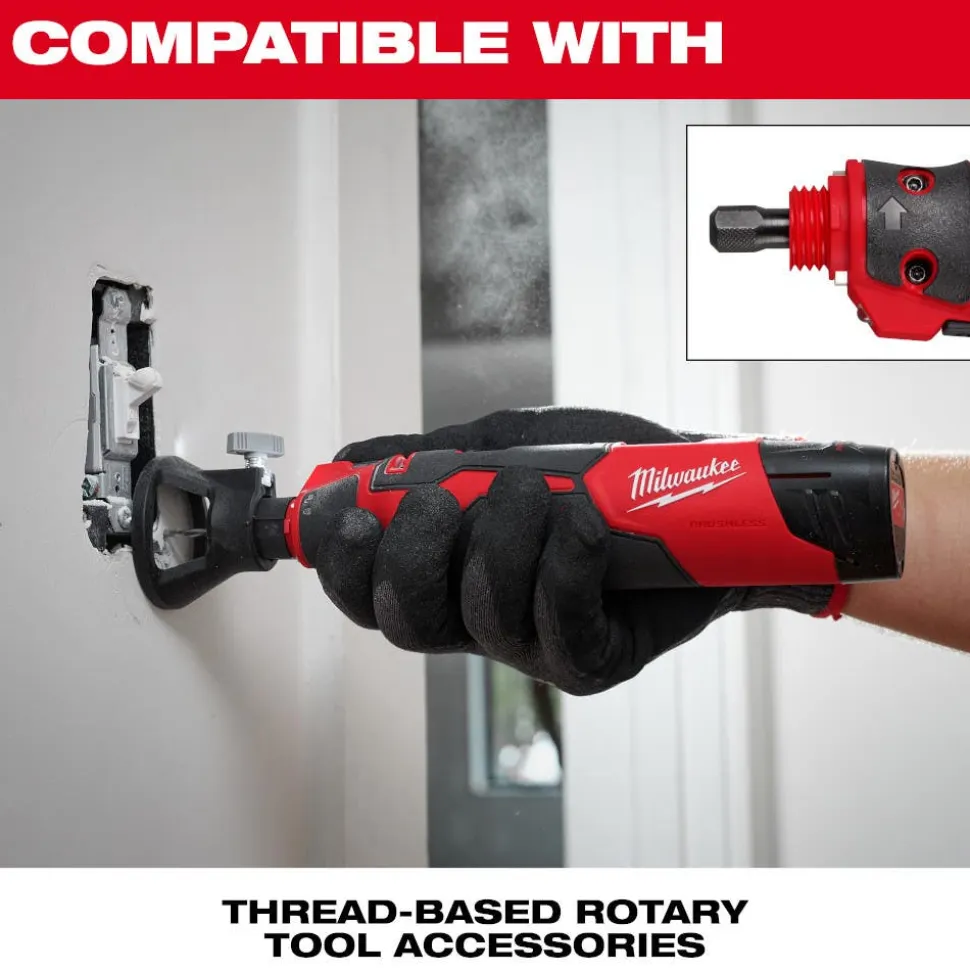 Milwaukee M12 Brushless Rotary Tool 2525-20