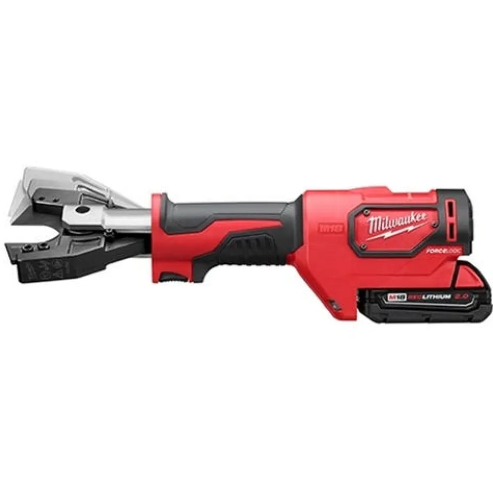 Milwaukee M18 Cable Cutter FORCE LOGIC 6 Ton 750 MCM Cu Jaws Kit 2672-21