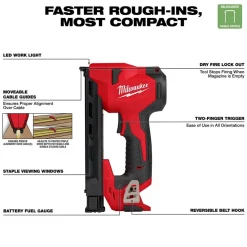 Milwaukee M12 Cable Stapler (Bare Tool) 2448-20