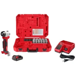 Milwaukee M18 Cable Stripper Kit with 17 Cu THHN / XHHW Bushings 2935CU-21S