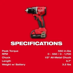 Milwaukee M18 Compact Brushless 2-Tool Combo Kit & M18 Brushless 4-1/2