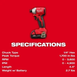Milwaukee M18 Compact Brushless 2-Tool Combo Kit & M18 Brushless 4-1/2