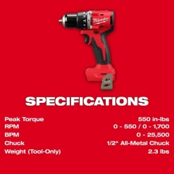 Milwaukee M18 Compact Brushless 2-Tool Combo Kit 3693-22CX