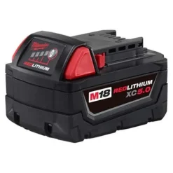 Milwaukee M18 Compact Brushless 2-Tool Combo Kit w/ Additional M18 Red Lithium 5.0 Ah XC Battery