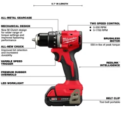 Milwaukee M18 Compact Brushless 2-Tool Combo Kit & M18 Multi-Tool