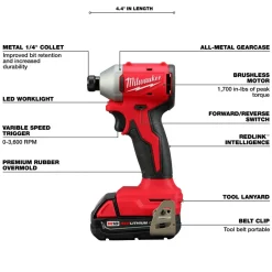 Milwaukee M18 Compact Brushless 2-Tool Combo Kit & M18 Multi-Tool