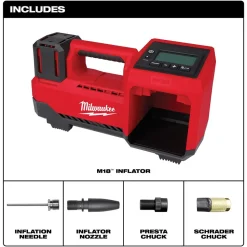 Milwaukee M18 Cordless Tire Inflator (Bare Tool) 2848-20