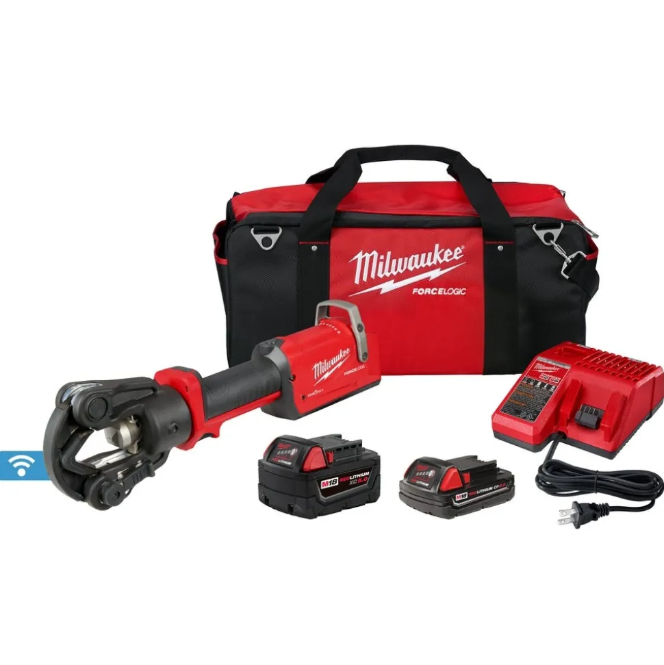 Milwaukee M18 FORCE LOGIC 11T Dieless Latched Linear Utility Crimper 2876-22