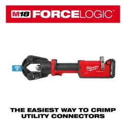 Milwaukee M18 FORCE LOGIC 11T Dieless Latched Linear Utility Crimper 2876-22