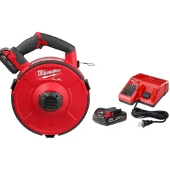 Milwaukee M18 FUEL ANGLER 120' Steel Pulling Fish Tape Kit 2873A-22