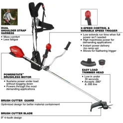 Milwaukee M18 FUEL Brush Cutter 16