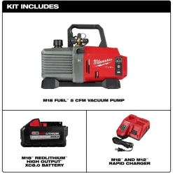 Milwaukee M18 FUEL 5 CFM Vacuum Pump Kit 2941-21