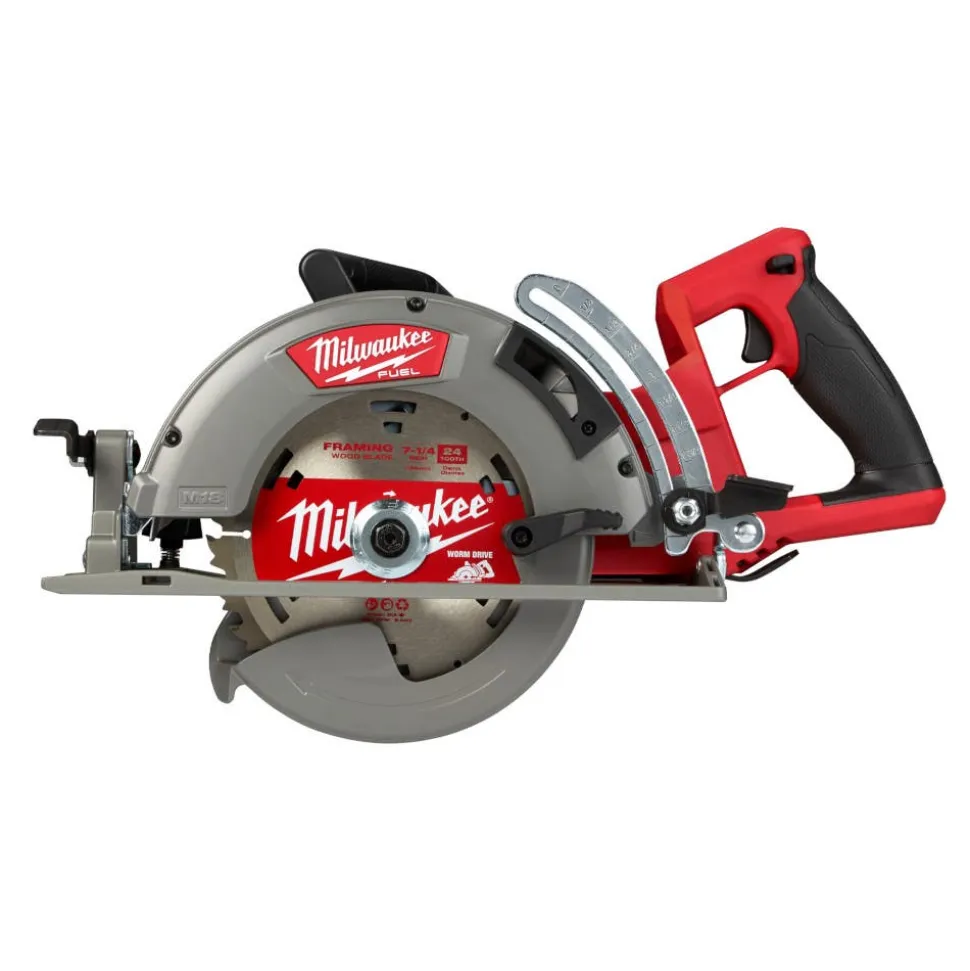 Milwaukee M18 FUEL 7-1/4" Circular Saw & 18 Gauge 1/4" Crown Stapler Bundle 2830-20-2749-20