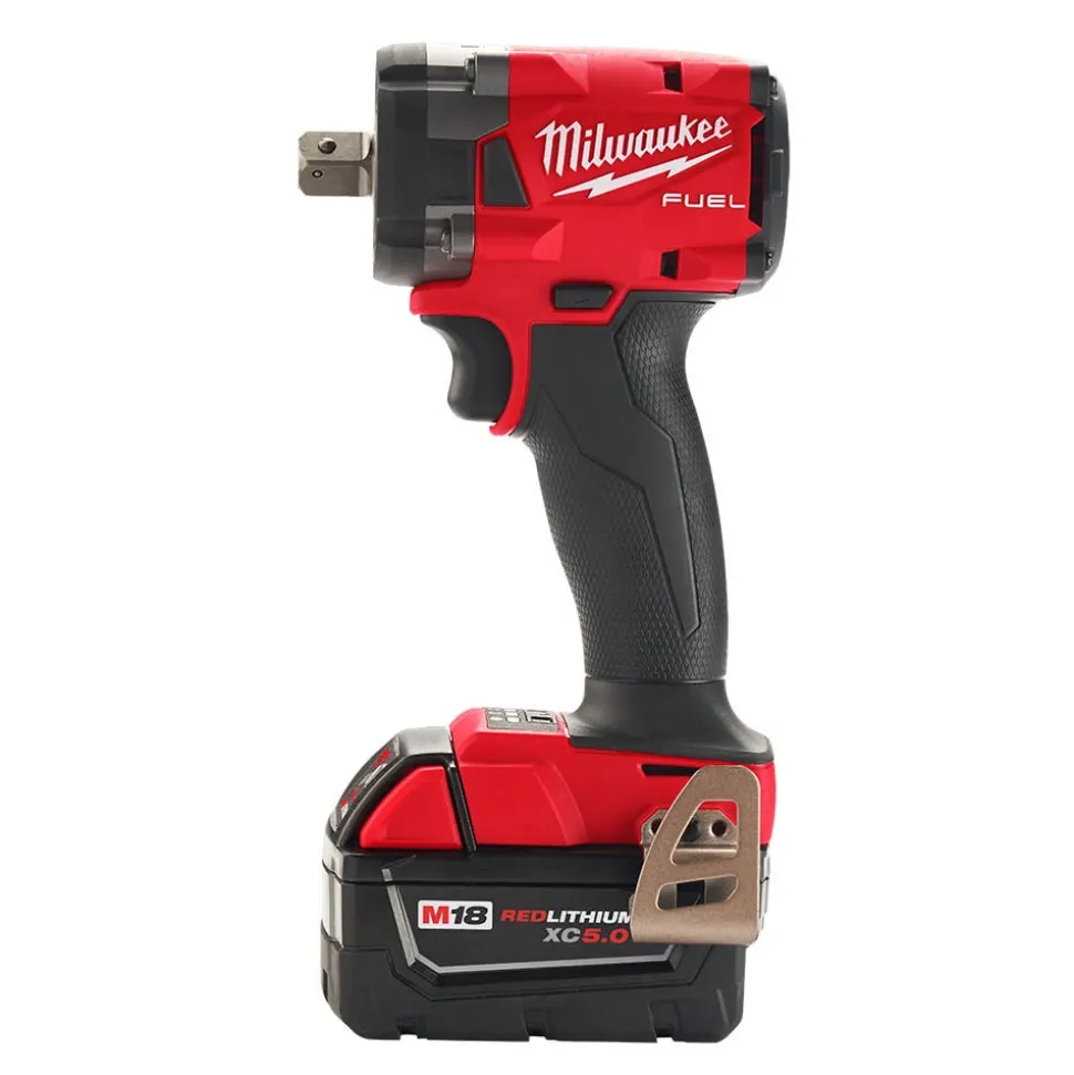 Milwaukee M18 FUEL 1/2 " Compact Impact Wrench w/ Pin Detent Kit 2855P-22R