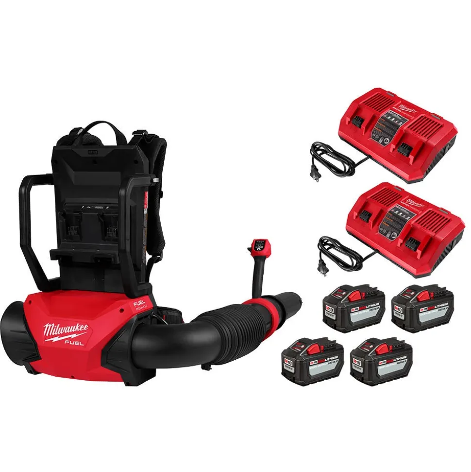 Milwaukee M18 FUEL Dual Battery Backpack Blower Kit 3009-24HD