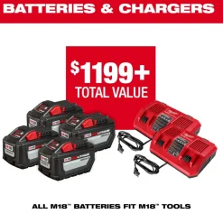 Milwaukee M18 FUEL Dual Battery Backpack Blower Kit 3009-24HD