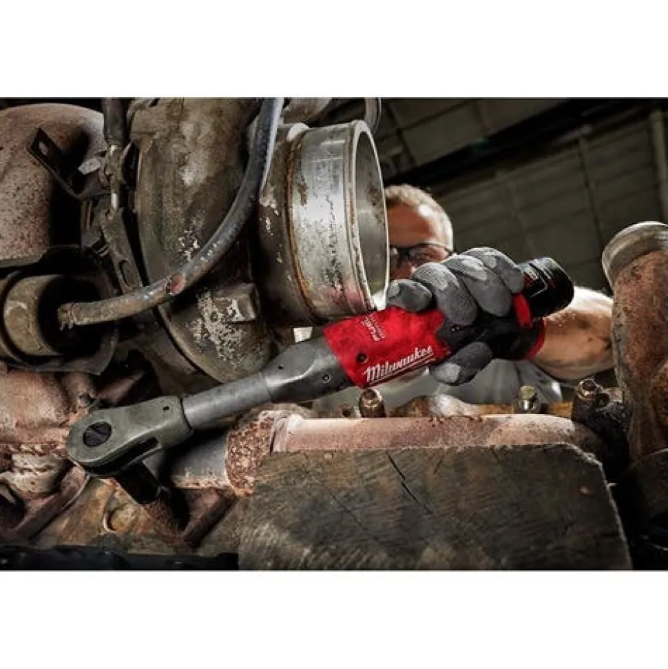Milwaukee M12 FUEL 3/8" Extended Reach Ratchet 2.0Ah Kit 2560-21
