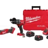 Milwaukee M18 FUEL 1/2" Hammer Drill/Driver Kit & M18 FUEL Oscillating Multi-Tool 2836-20 & 2904-22