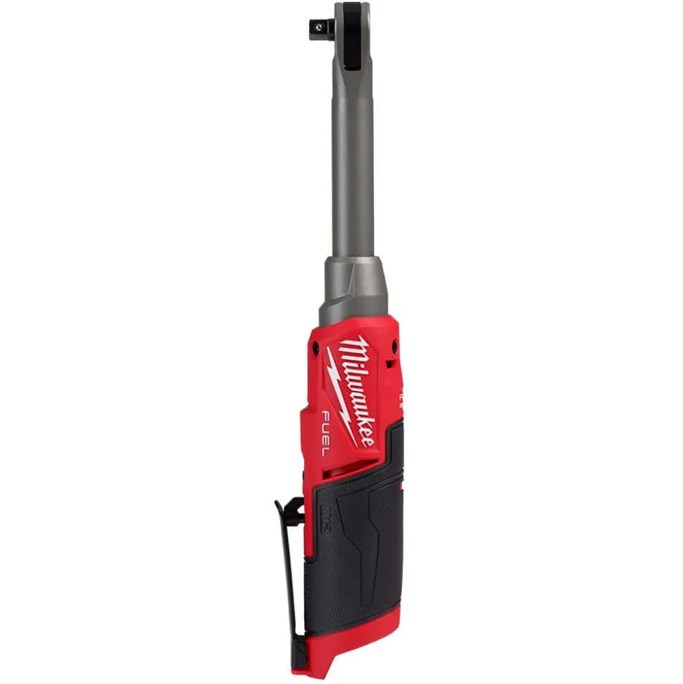 Milwaukee M12 FUEL 1/4" High Speed Ratchet, 3/8" Extended Reach High Speed Ratchet & 1/4" Hex Impact Driver Bare Tool Bundle