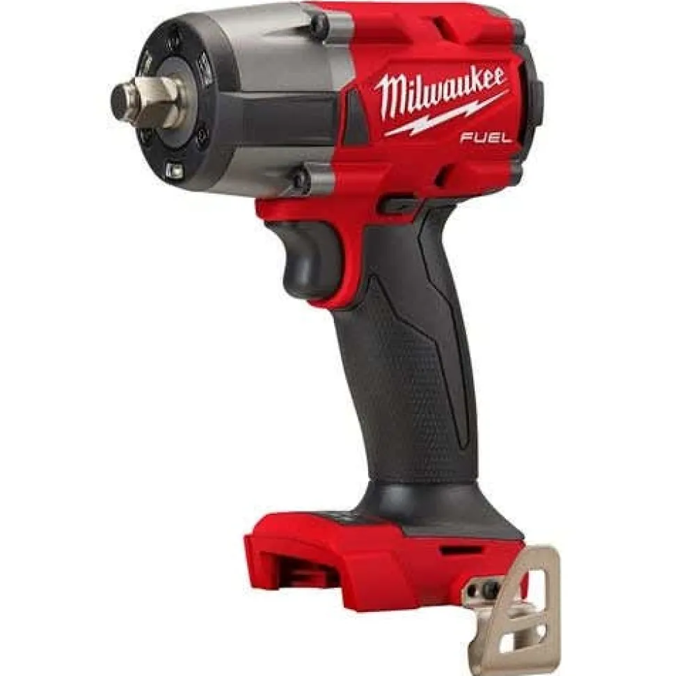 Milwaukee M18 FUEL 1" High Torque & 1/2" Mid-Torque Friction Ring Impact Wrenches Bare Tool Bundle