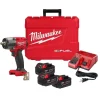 Milwaukee M18 FUEL 1/2'' Mid-Torque Impact Wrench Friction Ring + XC5.0 Oil Resistant Battery Bundle KIT-2962-22R-48-11-1850R