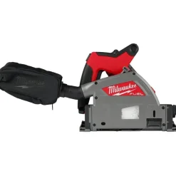 Milwaukee M18 FUEL 6-1/2" Plunge Track Saw & Guide Rail Clamps & 31" Guide Rail
