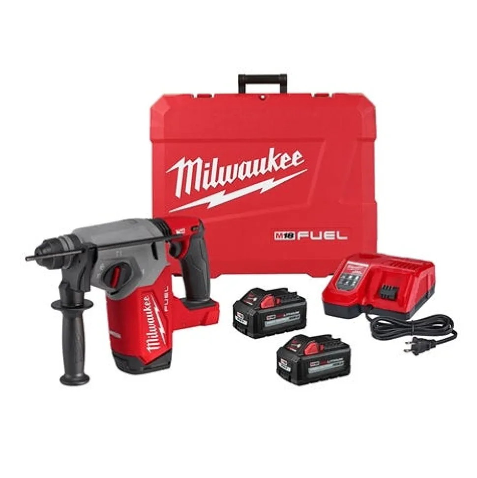 Milwaukee M18 FUEL 1" SDS Plus Rotary Hammer Kit 2912-22