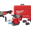 Milwaukee M18 FUEL 1-1/8" SDS Plus Rotary Hammer w/ ONE-KEY & HAMMERVAC Dedicated Dust Extractor Kit & M18 FUEL 4-1/2" / 5" Variable Speed Braking Grinder, Paddle Switch No-Lock Kit 2915-22DE & 2888-20