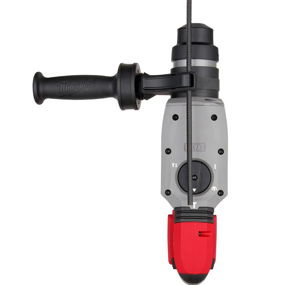 Milwaukee M18 FUEL 1-1/8" SDS Plus Rotary Hammer w/ ONE-KEY & HAMMERVAC Dedicated Dust Extractor XC6.0Ah Kit 2915-22DE