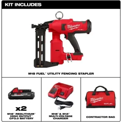 Milwaukee M18 FUEL Utility Fencing Stapler Kit 2843-22