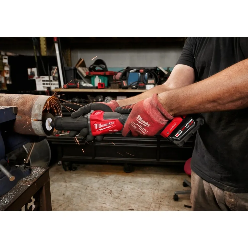 Milwaukee M18 FUEL Variable Speed, Braking Die Grinder, Paddle Switch w/ ONE-KEY 2984-20