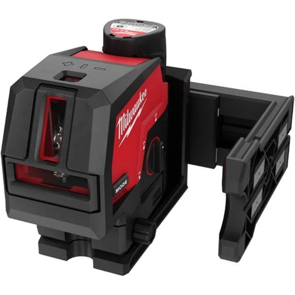Milwaukee M12 Green Cross Line & Plumb Points Laser Kit 3622-21