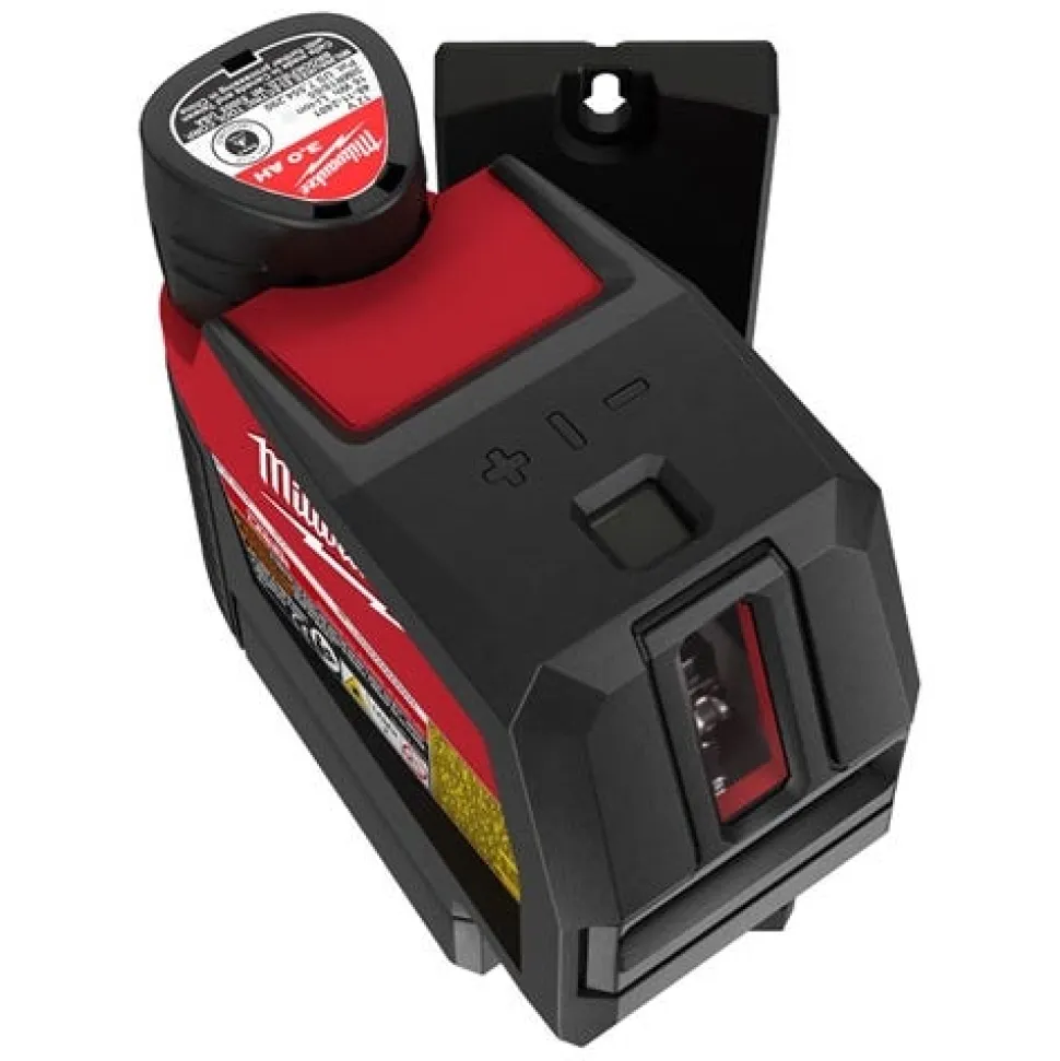 Milwaukee M12 Green Cross Line & Plumb Points Laser Kit 3622-21