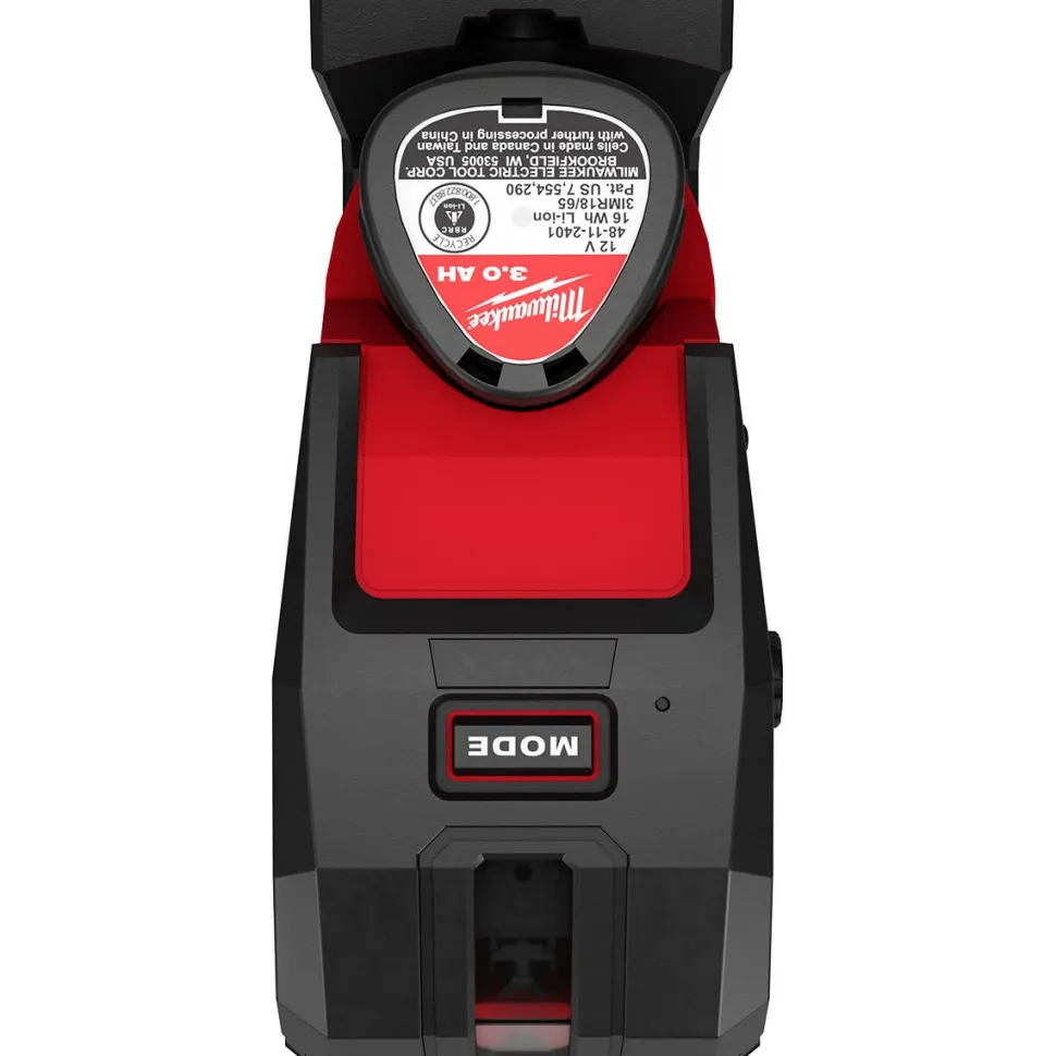 Milwaukee M12 Green Cross Line & 4-Points Laser Kit 3624-21