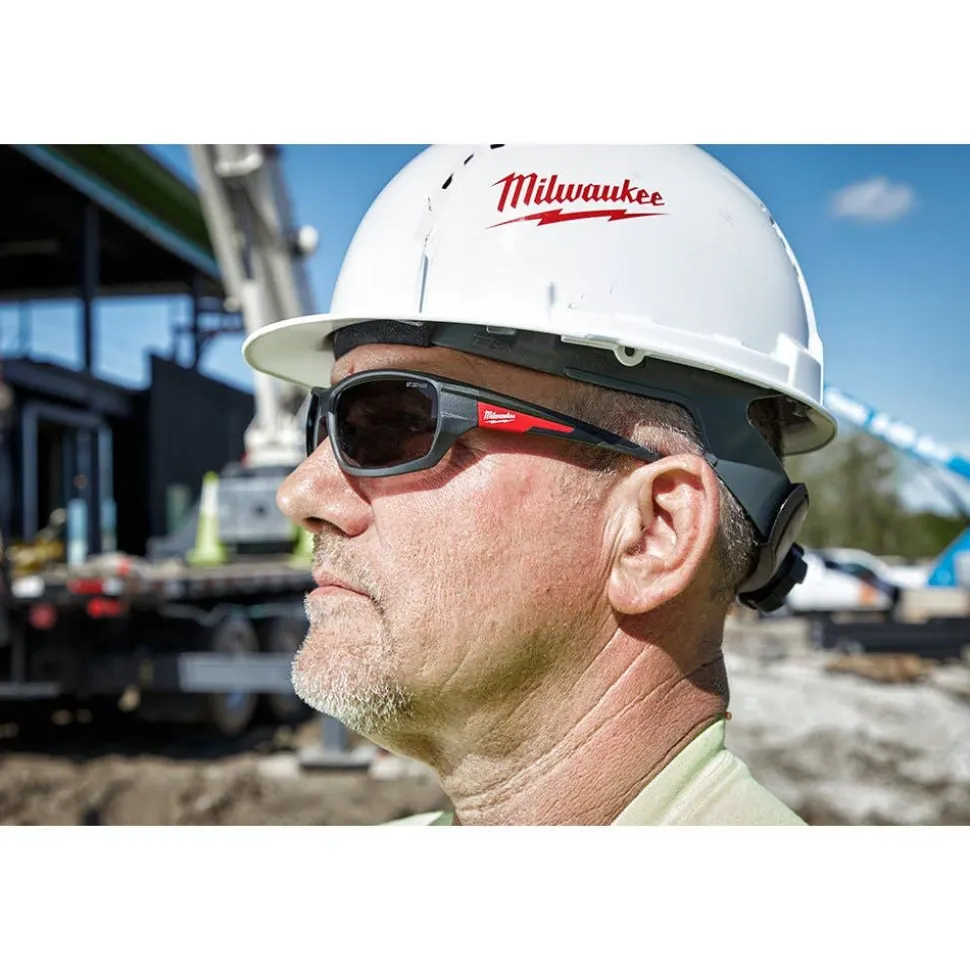 Milwaukee Mirrored Performance Safety Glasses - Fog-Free Lenses 48-73-2129