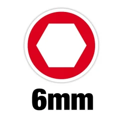 Milwaukee 6mm HollowCore Magnetic Nut Driver 48-22-2563