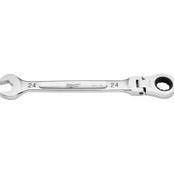 Milwaukee 24MM Metric Flex Head Ratcheting Combination Wrench 45-96-9624