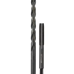 Milwaukee M8-1.25 mm Straight Flute Plug Tap & H Drill Bit 49-57-5543