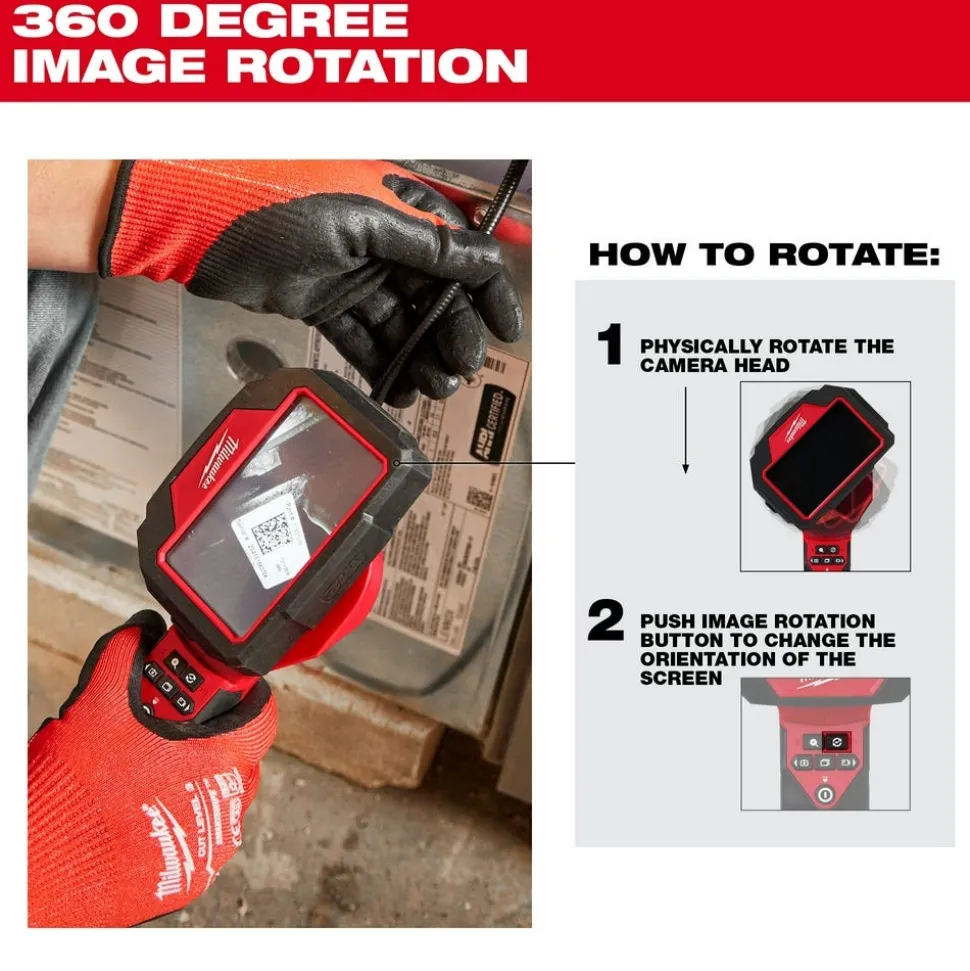 Milwaukee M12 M-Spector 360 10' Inspection Camera 2324-21