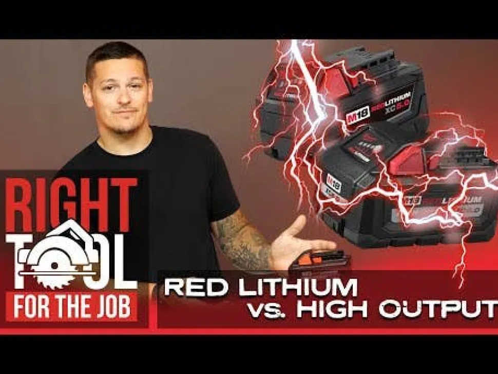 Milwaukee M18 Red Lithium 6.0Ah High Output Battery 48-11-1865