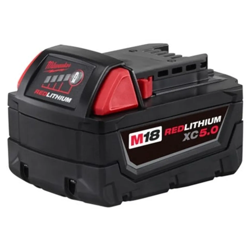 Milwaukee M18 Red Lithium 5.0 Ah XC Battery 48-11-1850