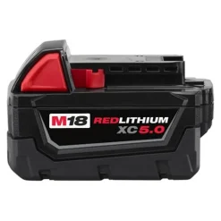 Milwaukee M18 Red Lithium 5.0 Ah XC Battery 48-11-1850