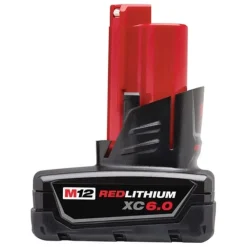 Milwaukee M12 REDLITHIUM XC 6.0Ah Extended Capacity Battery 48-11-2460